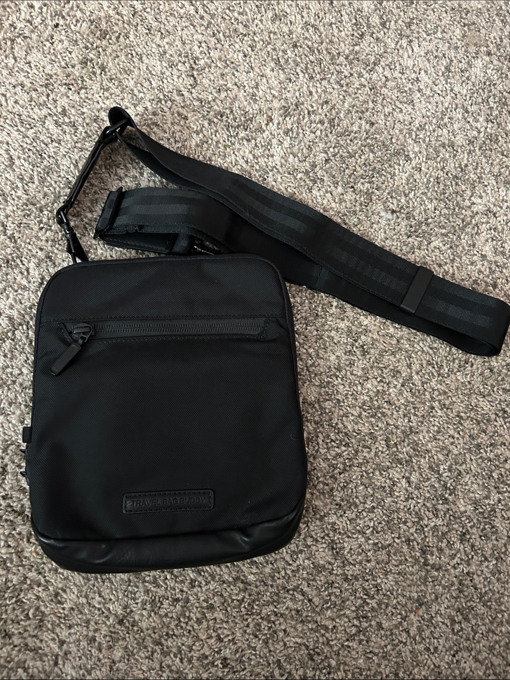Travel Bag‎ Buddy RFID bag designed to attach to a bag or use as a crossbody